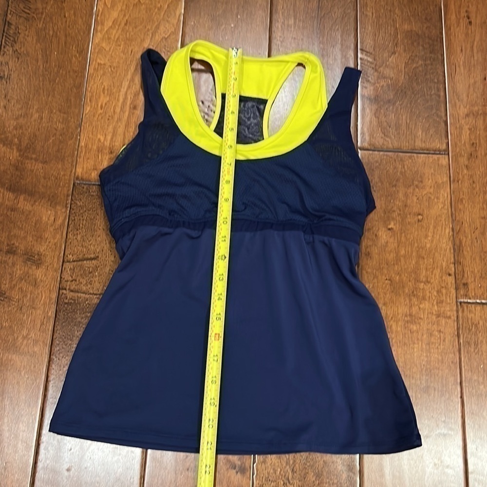 LUCKY IN LOVE MESH SIDES TENNIS GOLF
SPORTS TANK TOP SMALL - Picture 8 of 8